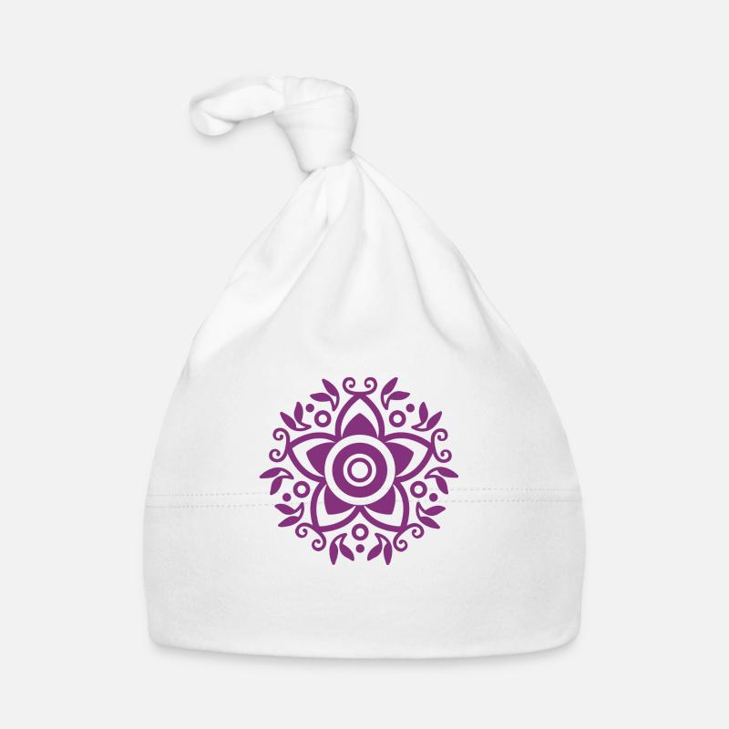 Rose des Lebens Baby Bio-Mütze