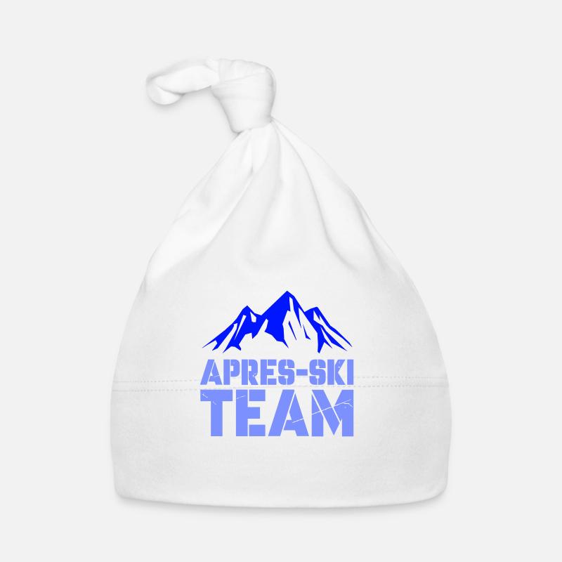 Montagnes Après Ski Bonnet bio Bébé