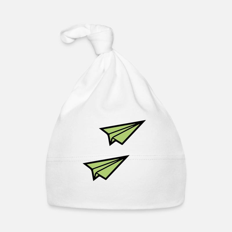 papierflieger 2 Baby Bio-Mütze