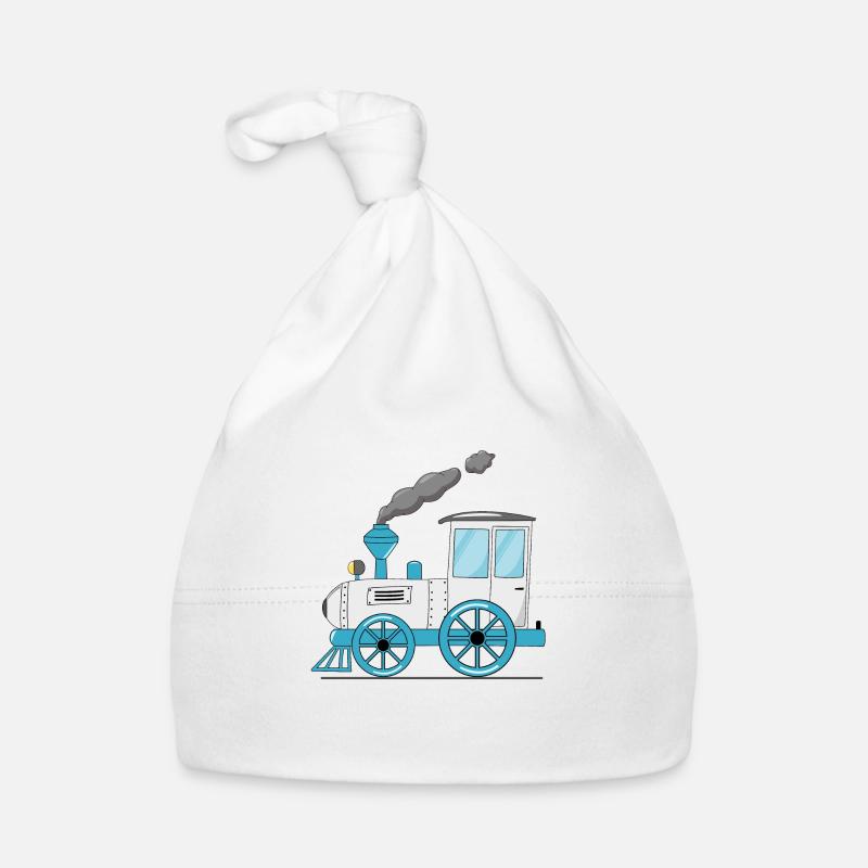 Train pour enfants chemin de fer blanc Bonnet bio Bébé