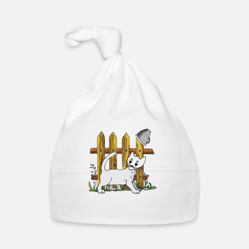 Cat Organic Baby Cap