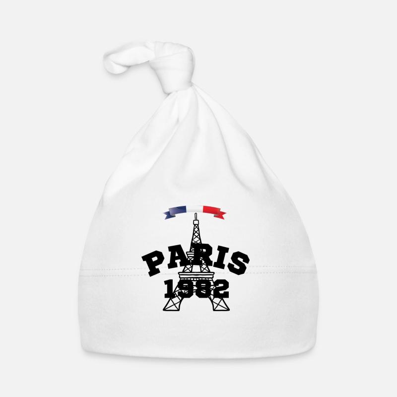 Paris 1982 Organic Baby Cap