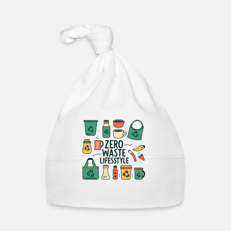 Cadeaux Parcours Zéro Déchet pour les éco-guerriers Bonnet bio Bébé