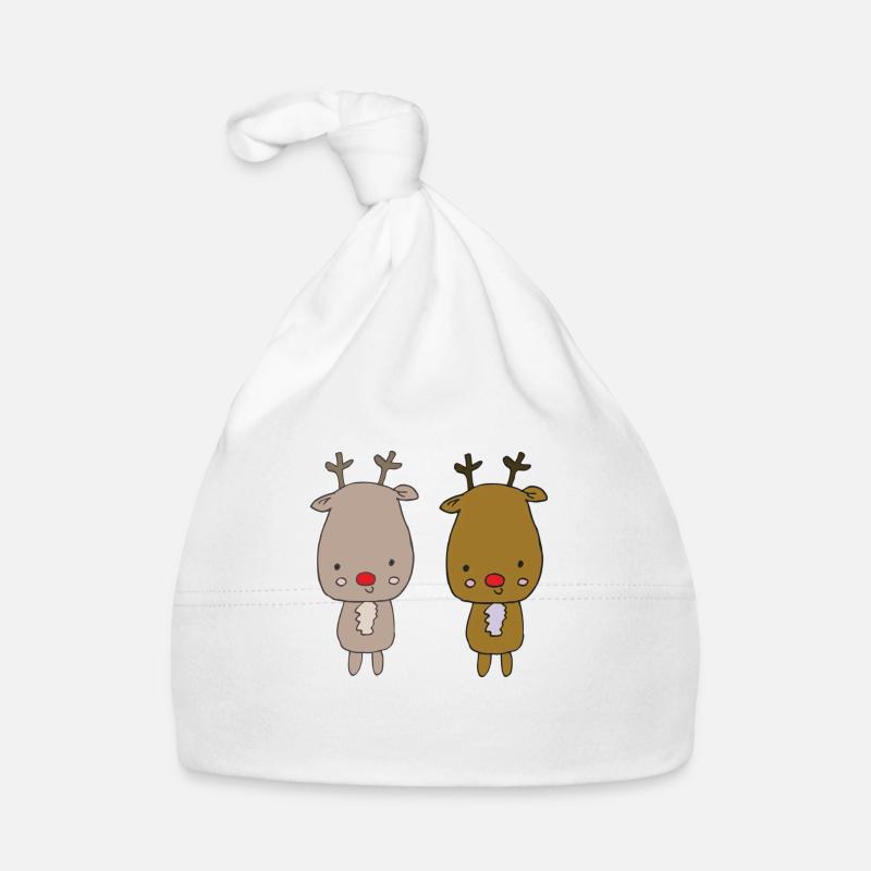 Moose Friends Organic Baby Cap