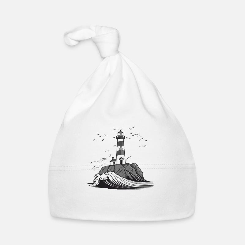 Phare breton #4 Bonnet bio Bébé