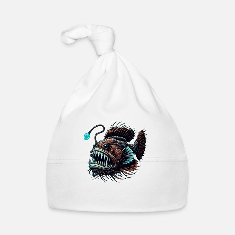 Frogfish Frogfish Anglerfish Angler Organic Baby Cap