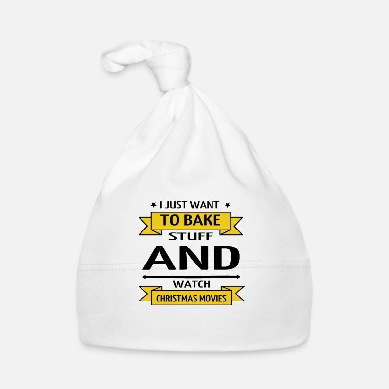 Cook Baker Beach Present Idea Confiserie Fun Happy Organic Baby Cap