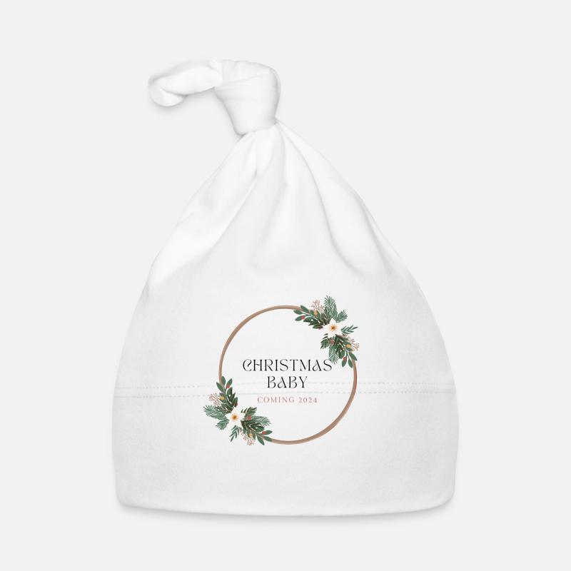 Bébé de Noël Bonnet bio Bébé
