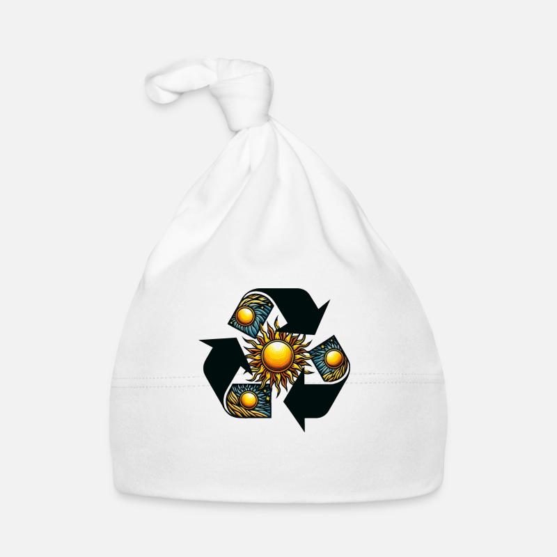 Recycling Sonne Baby Bio-Mütze
