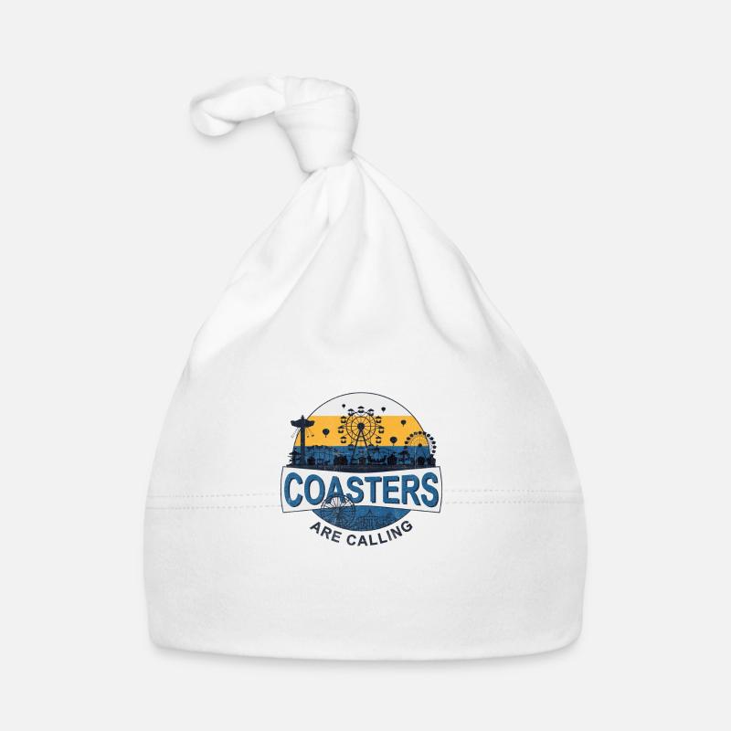 Coasters are Calling | Roller Coaster & Amusement Park Organic Baby Cap