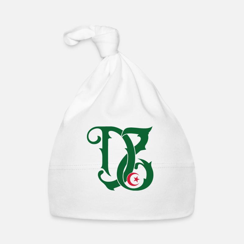 DZ vintage style - Bonnet bio Bébé - blanc