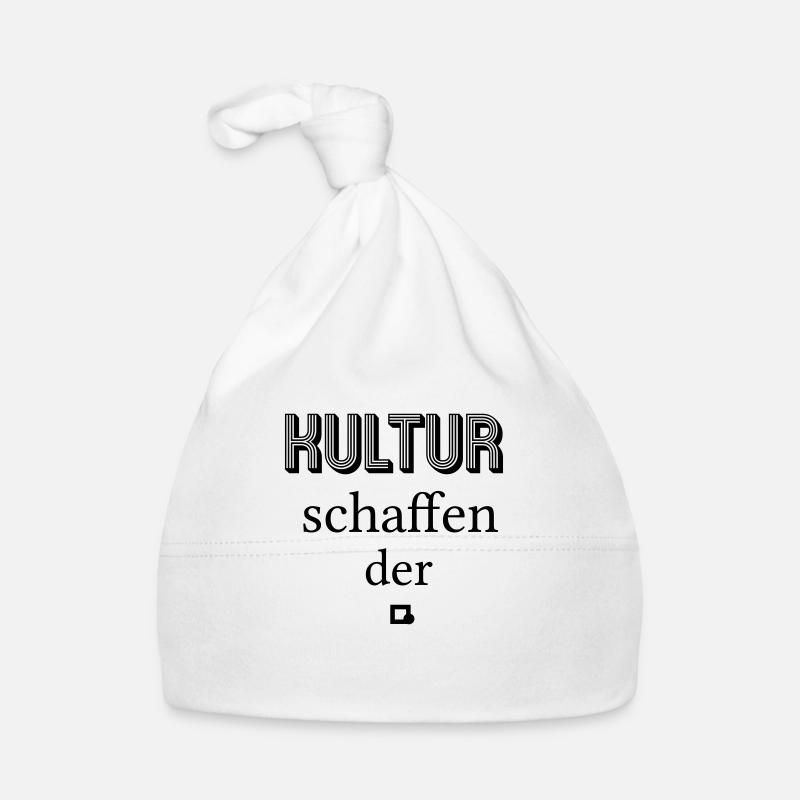 Cultural Worker - Organic Baby Cap - white