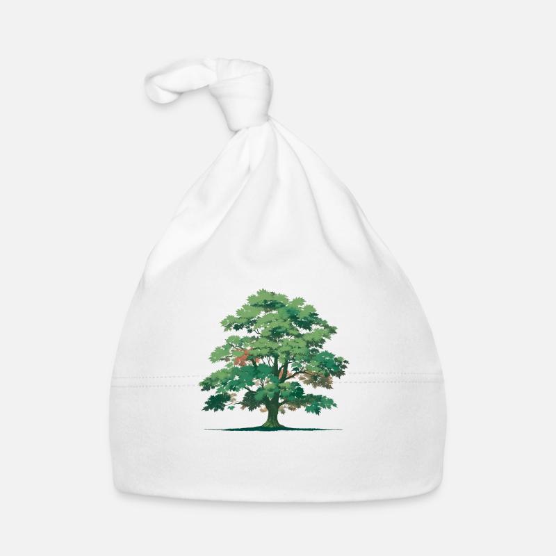 Baum Baby Bio-Mütze