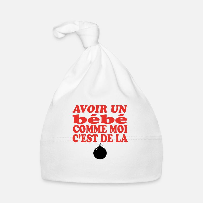 Bébé DE LA BOMBE Bonnet bio Bébé