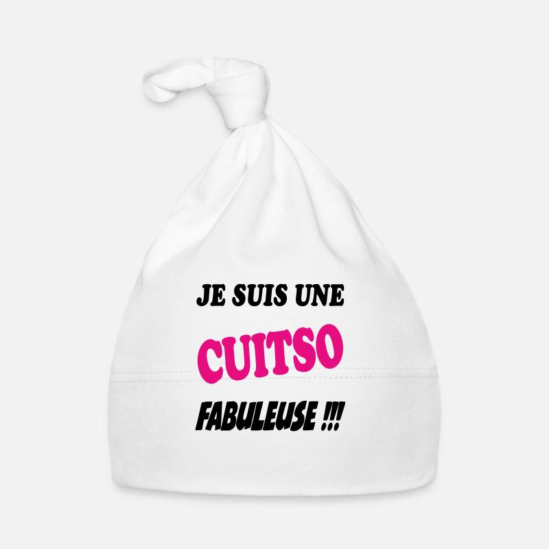 Je suis une cuisto fabuleuse !!! Bonnet bio Bébé