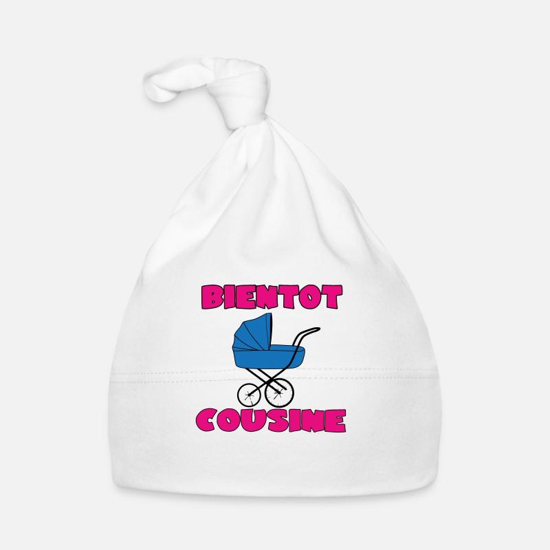 BALD EIN COUSIN Baby Bio-Mütze