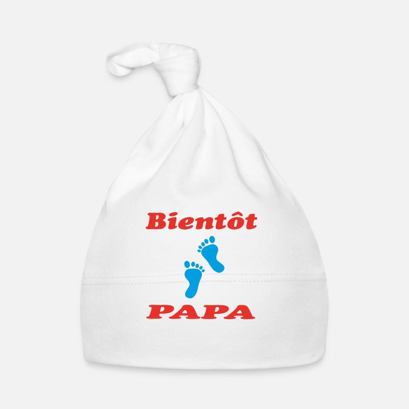 BALD VATER Baby Bio-Mütze