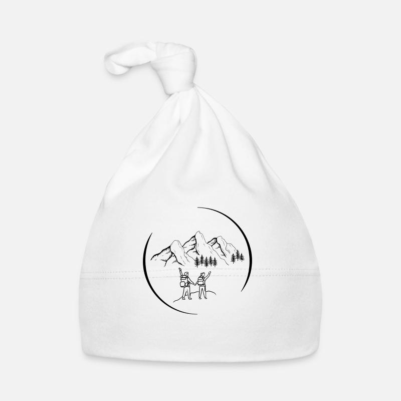 Berge Baby Bio-Mütze