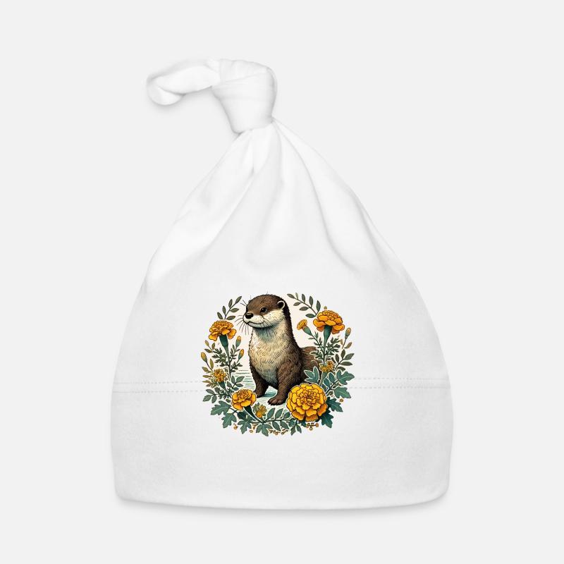 Otter Organic Baby Cap