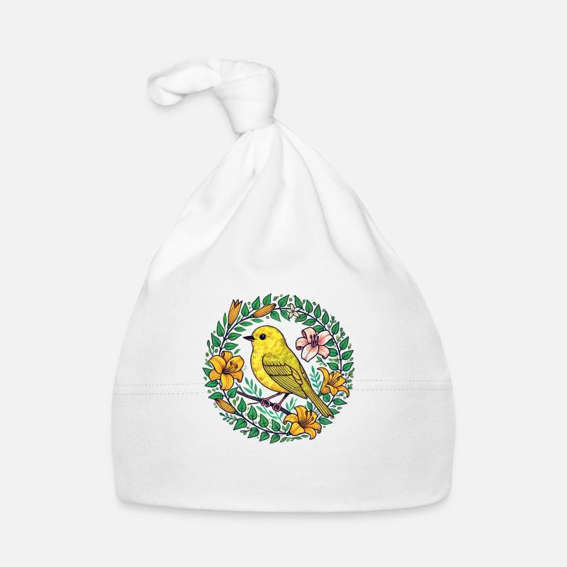 Pinson jaune Bonnet bio Bébé