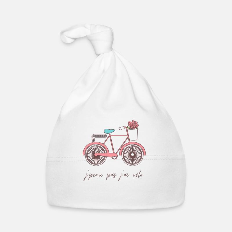 j'peux pas j'ai vélo Bonnet bio Bébé