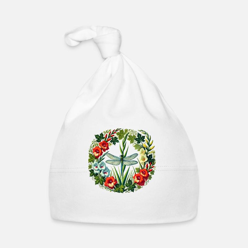Libellule Bonnet bio Bébé