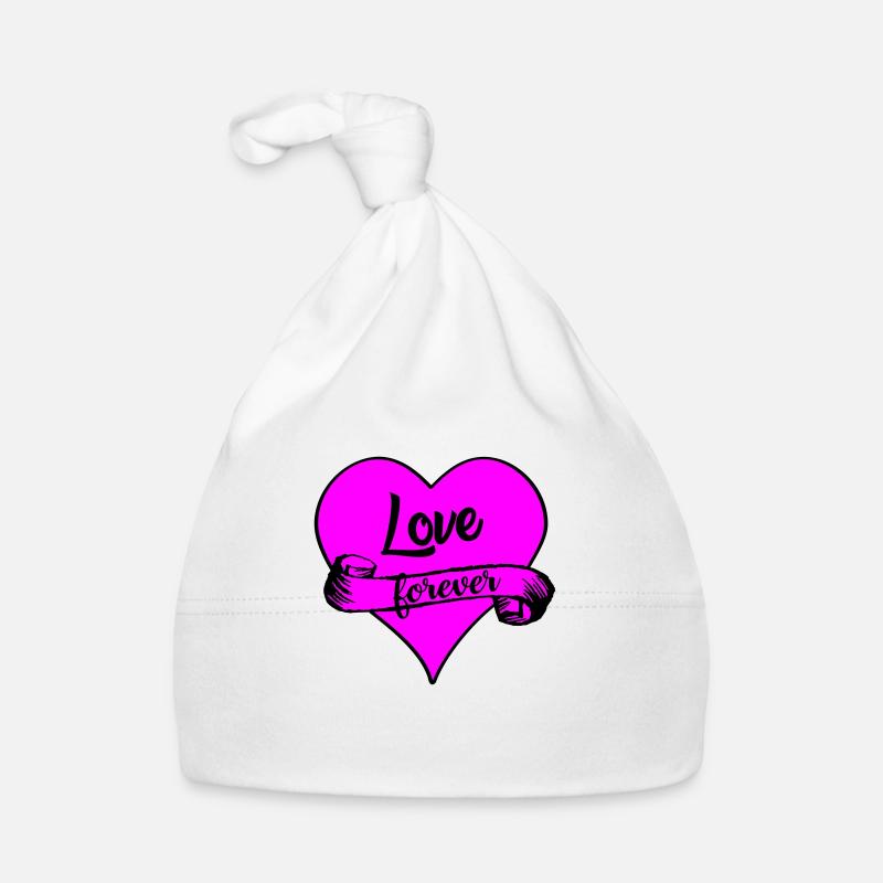 love forever Baby Bio-Mütze
