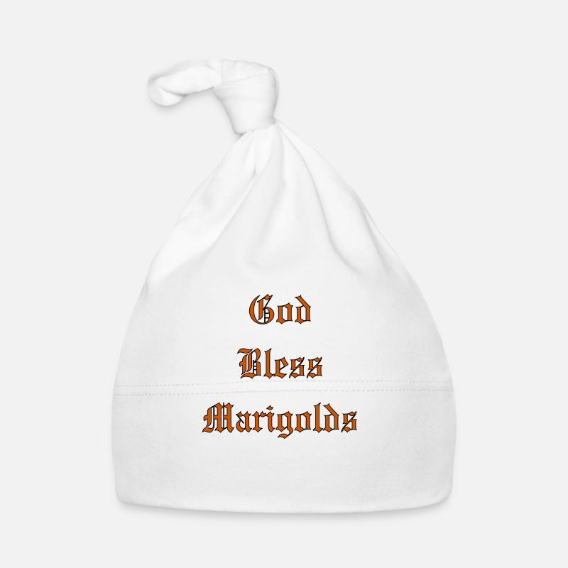 GodBlessMarigolds Baby Bio-Mütze