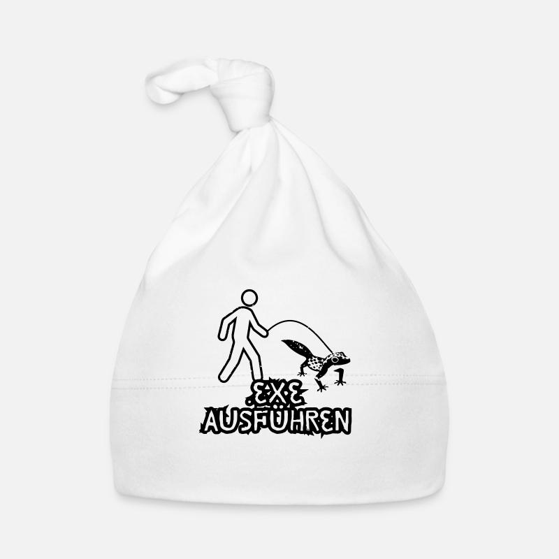 Cadeau Informatique Drôle Bonnet bio Bébé