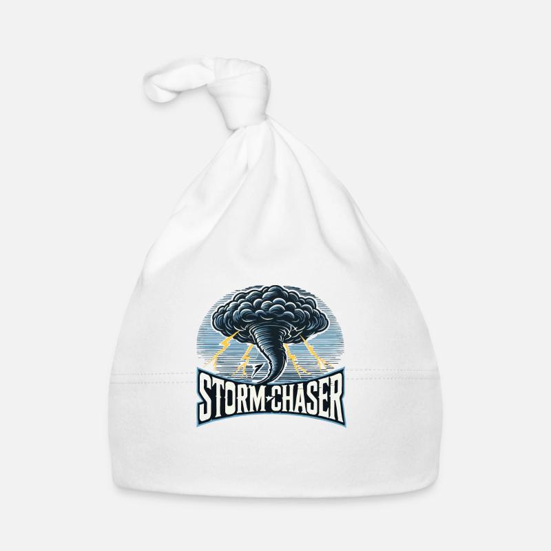 strom chaser Organic Baby Cap