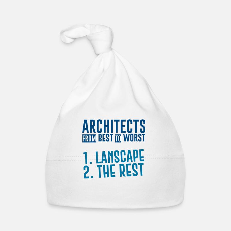 Architects From Best To Worst 1. Landscape 3 Baby Bio-Mütze