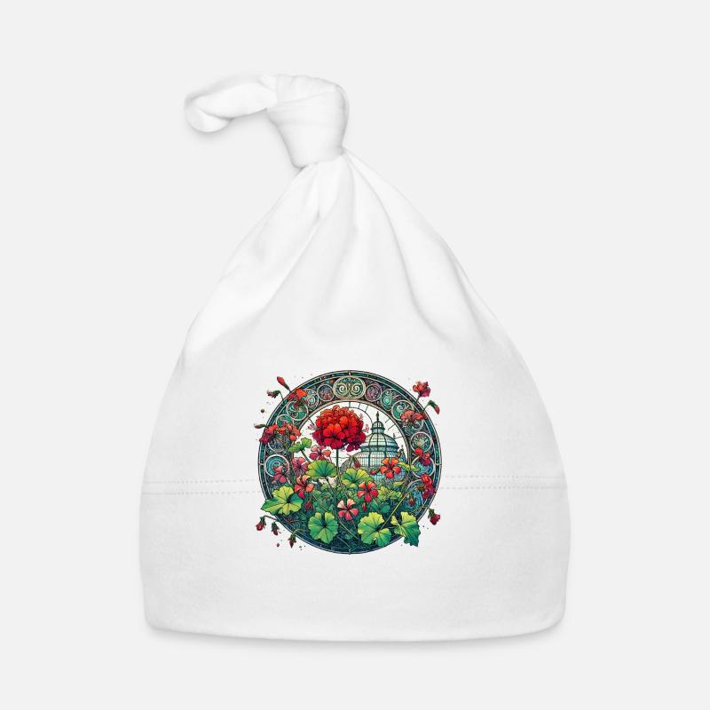 Géraniums Bonnet bio Bébé