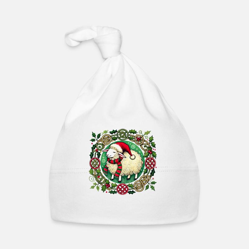 Mouton de Noël Bonnet bio Bébé