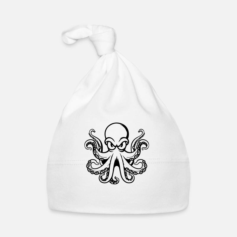 Octopus Octopus Organic Baby Cap