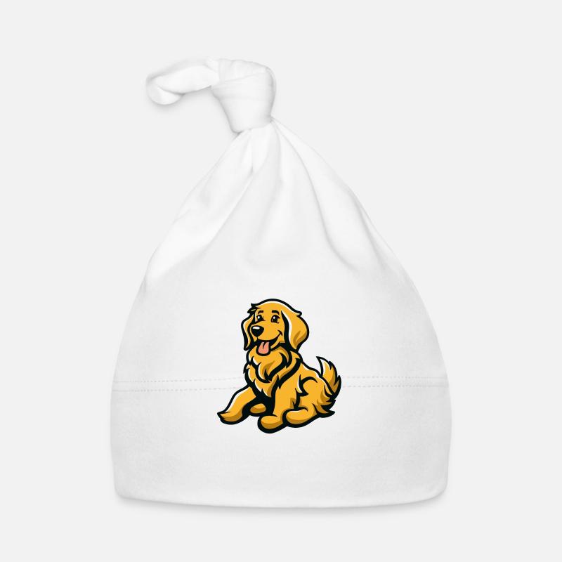 hund tier comic Baby Bio-Mütze