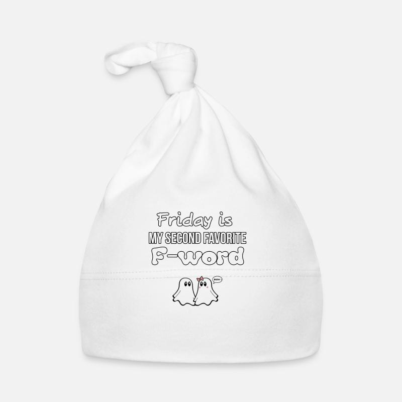 V01 GHOST QUOTES 11 Organic Baby Cap