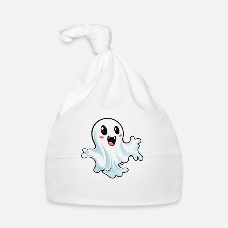Ghost Halloween Baby Bio-Mütze