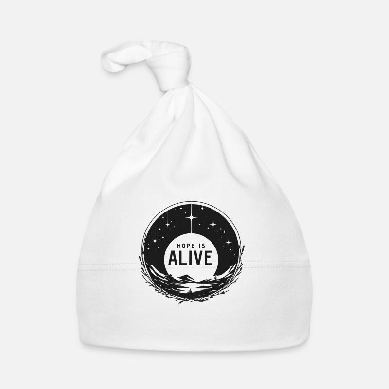 Die Hoffnung lebt Baby Bio-Mütze