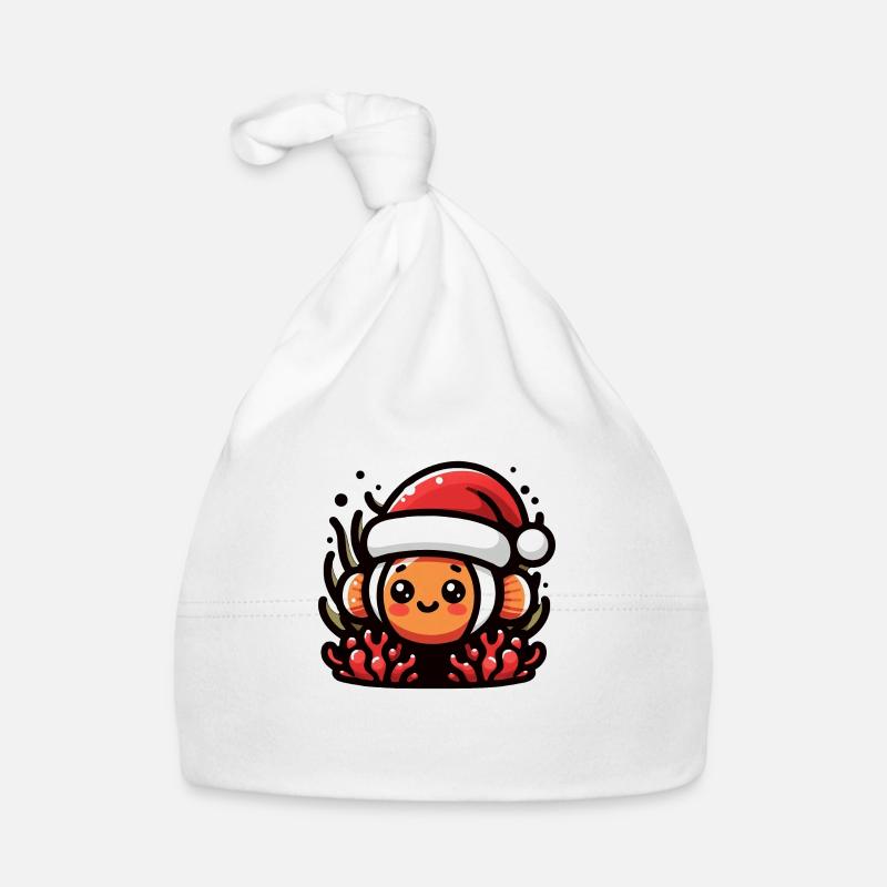 Anémone Poisson Clown Noël Bonnet bio Bébé