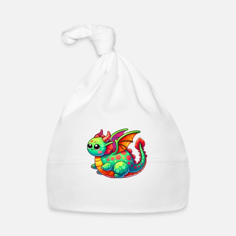 Dragon Comic Organic Baby Cap