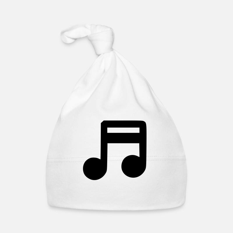 Musical note Organic Baby Cap