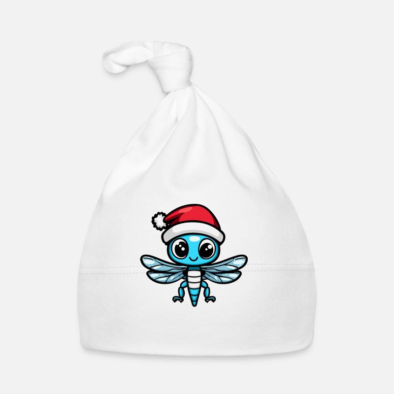 Noël Libellule Bonnet bio Bébé