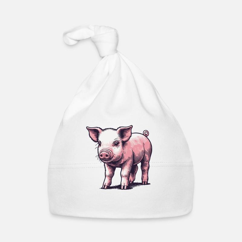 Piglet Organic Baby Cap