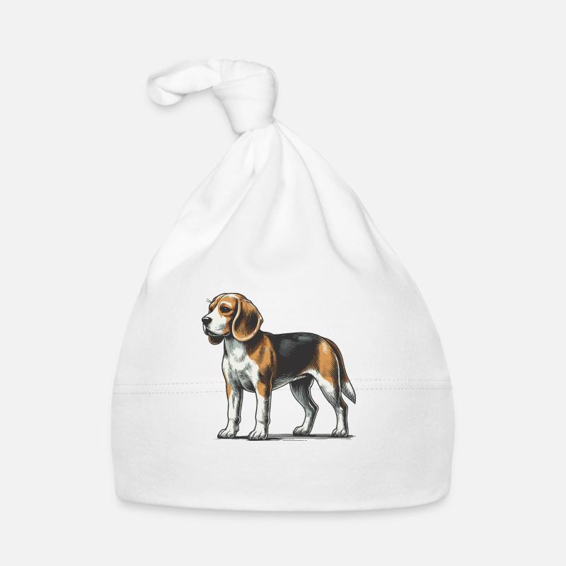 Beagle Organic Baby Cap