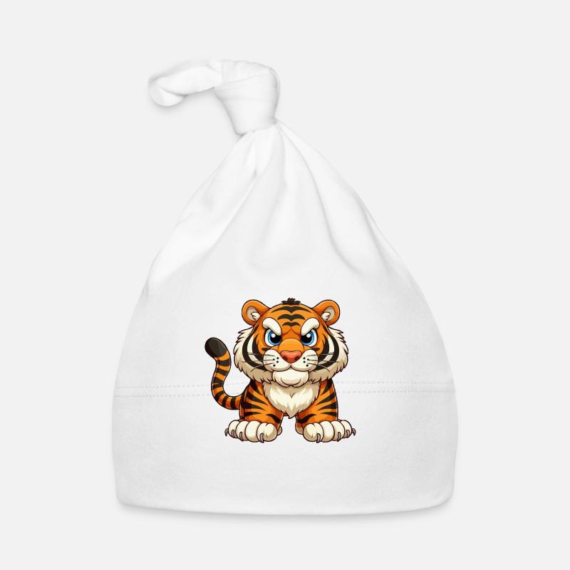 Tigre dur Bonnet bio Bébé
