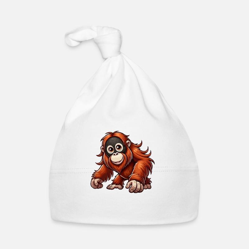 Orangutan 1 Organic Baby Cap