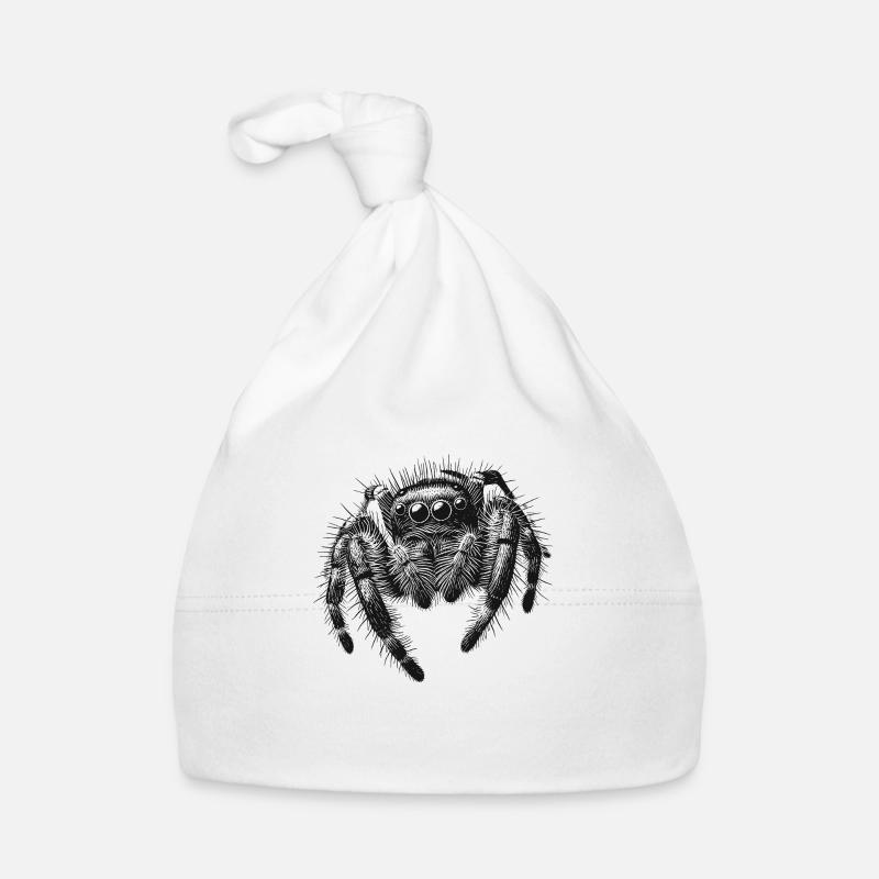 Jumping spider Organic Baby Cap