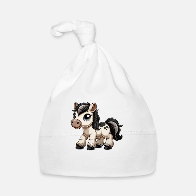Pony Kind Baby Bio-Mütze