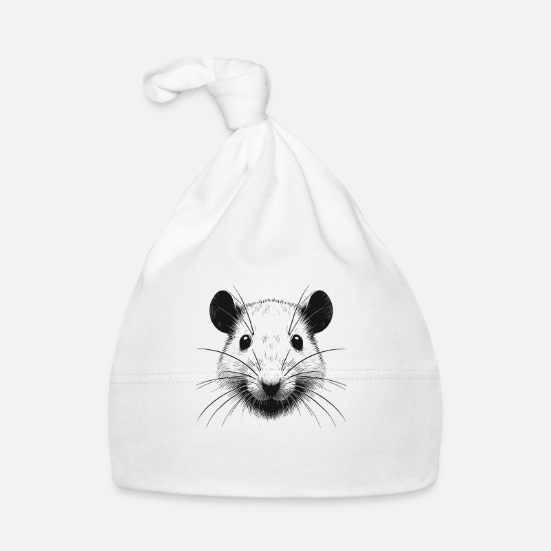 Ratte Baby Bio-Mütze