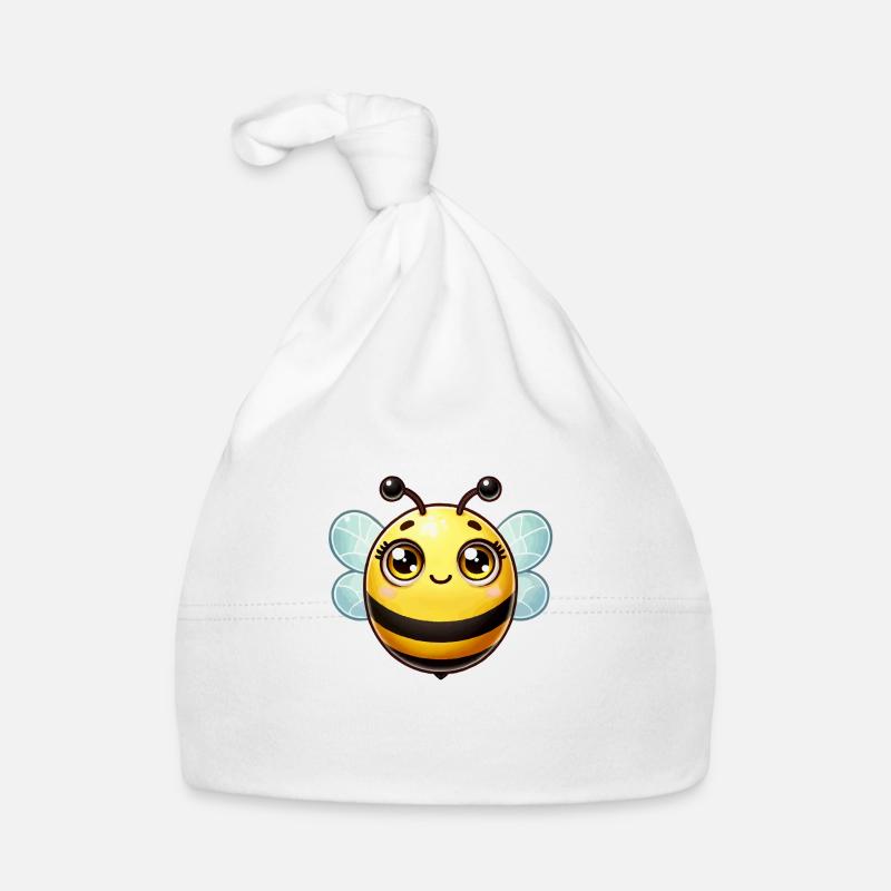 bee Organic Baby Cap